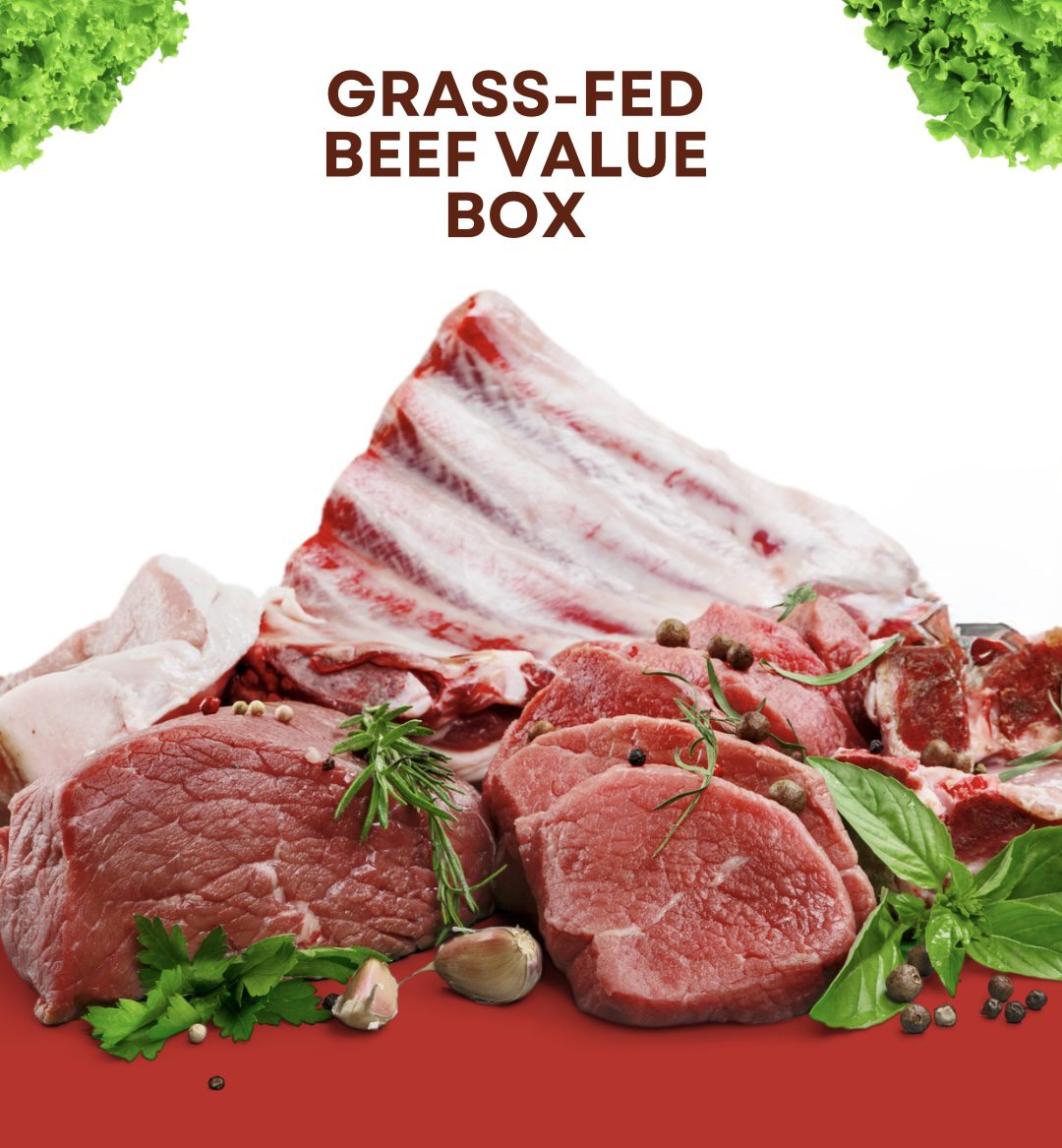 Grass-fed beef value box